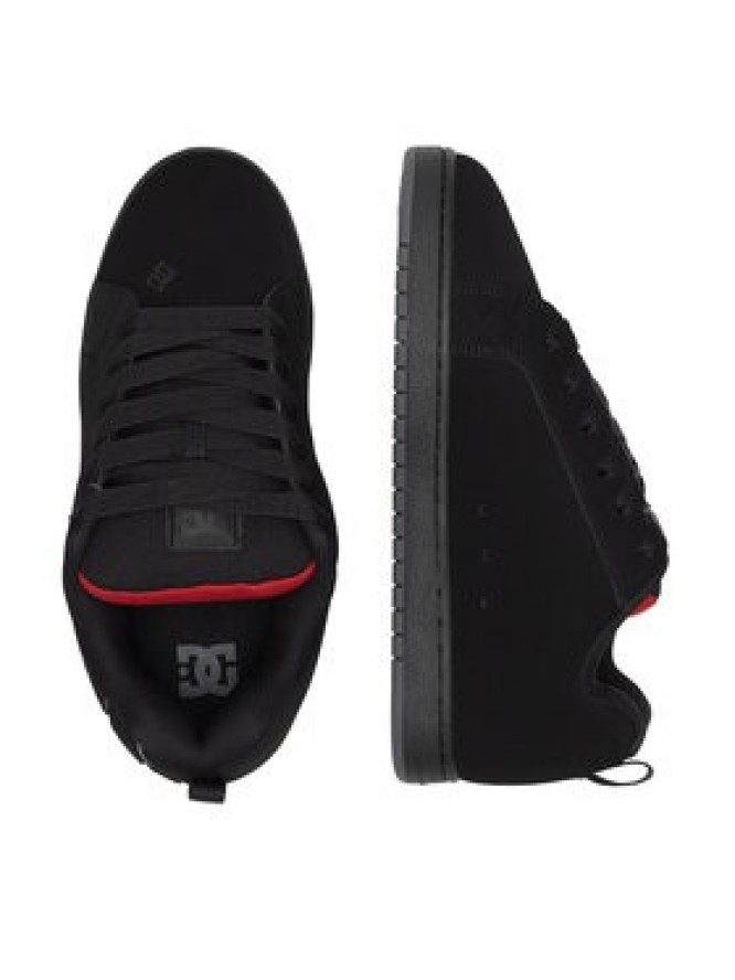 DC Shoes Sneakersy COURT GRAFFIK 300529-BLR Czarny