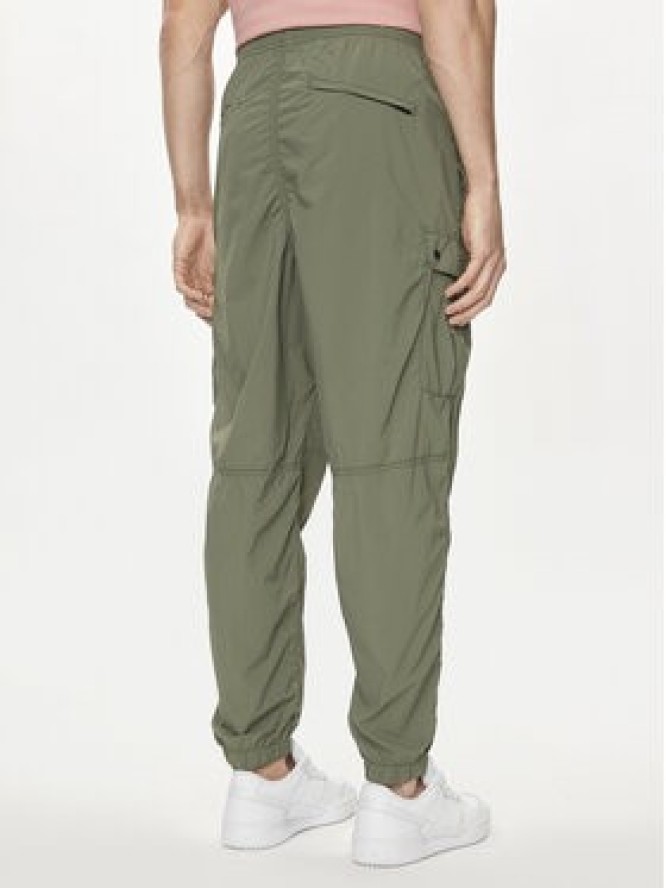 Gap Spodnie materiałowe 487058-01 Zielony Relaxed Fit