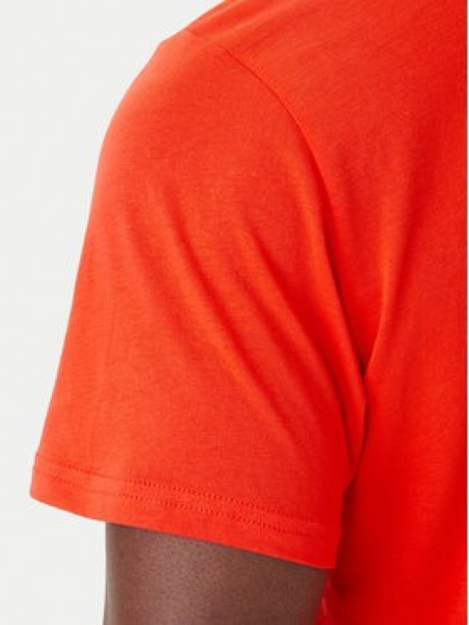 Tommy Jeans T-Shirt Essential DM0DM20740 Pomarańczowy Slim Fit