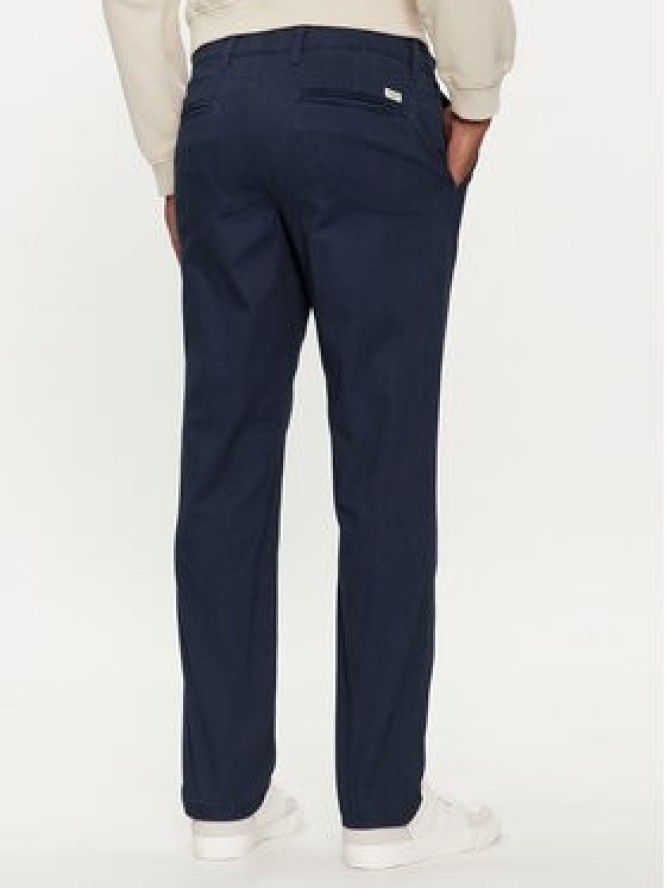 Jack & Jones Chinosy Dave 12212930 Granatowy Regular Fit