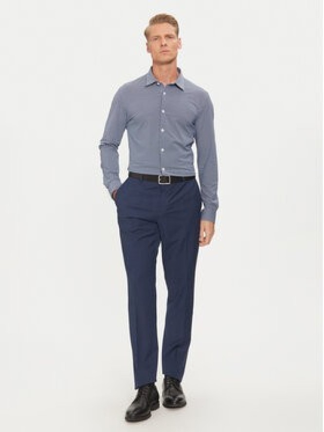 Boss Koszula Roan 50522091 Niebieski Slim Fit