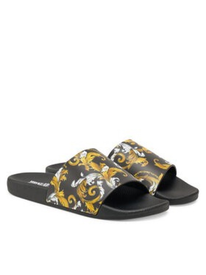 Versace Jeans Couture Klapki 78YA3SQ4 Czarny