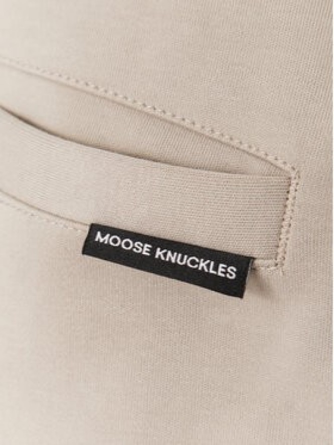 Moose Knuckles Szorty sportowe Dalon M15MR807 Szary Regular Fit
