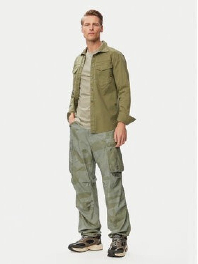 G-Star Raw Spodnie materiałowe MA1 Cargo D26945-E520 Zielony jasny Tapered Fit