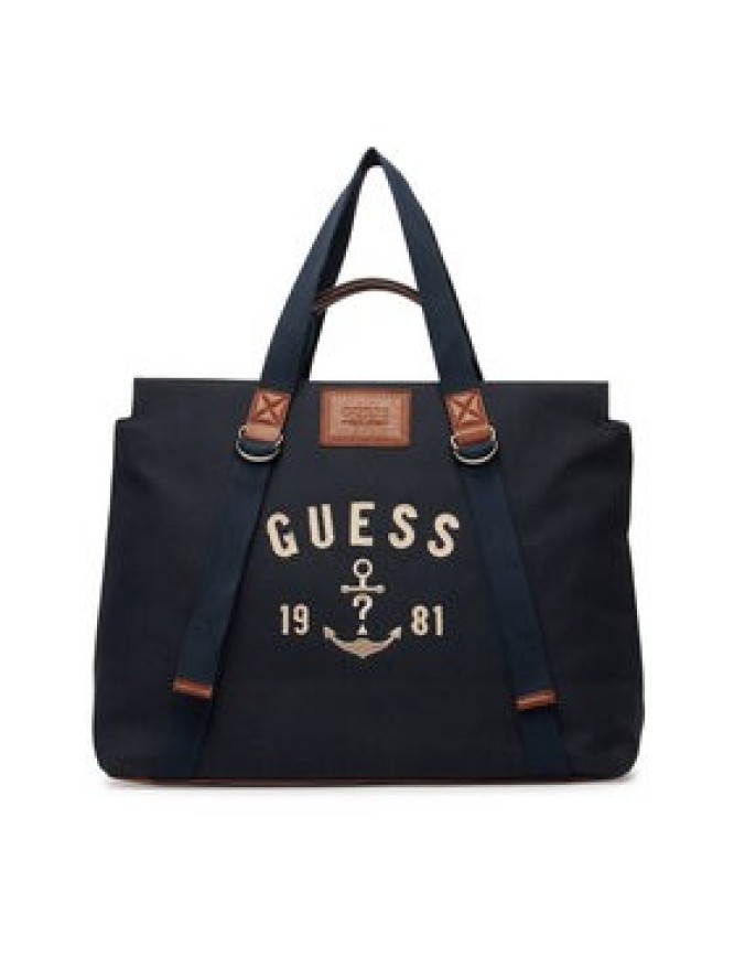 Guess Torba weekendowa HMOSCM P6246 Granatowy