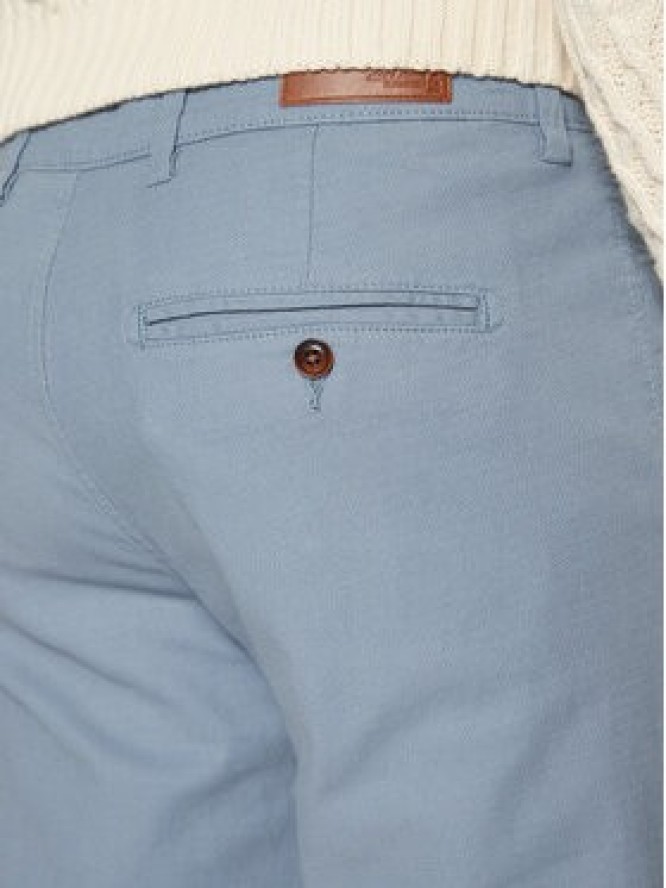 Jack & Jones Chinosy Marco 12206198 Niebieski Slim Fit