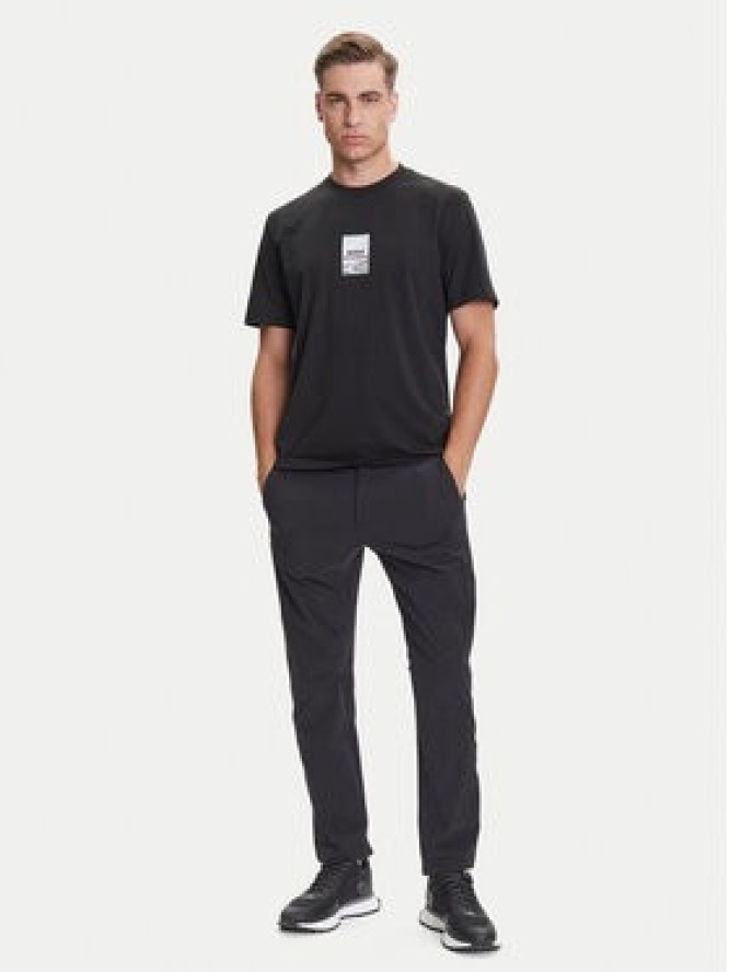 BOSS T-Shirt Photoprint 50545869 Czarny Relaxed Fit