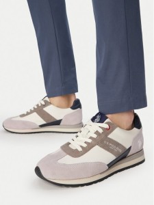 U.S. Polo Assn. Sneakersy EO-SEANY001M/6LS1 Szary