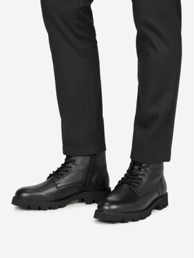 G-Star Raw Trzewiki EO-ROWHIDE-03 MI08 Czarny