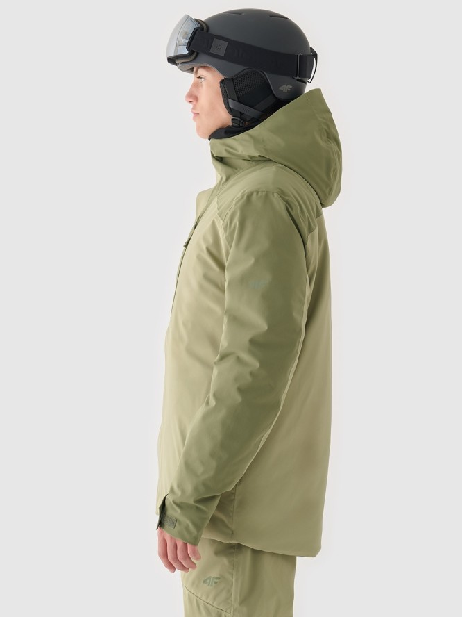 4F Kurtka narciarska membrana 10000 męska - khaki L