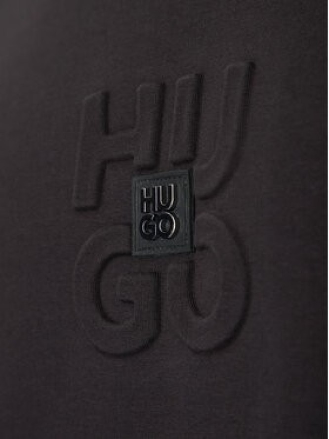 HUGO Bluza Debostaco 50530191 Czarny Relaxed Fit