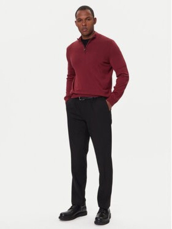 BOSS Sweter H-Hestro 50549986 Czarny Regular Fit