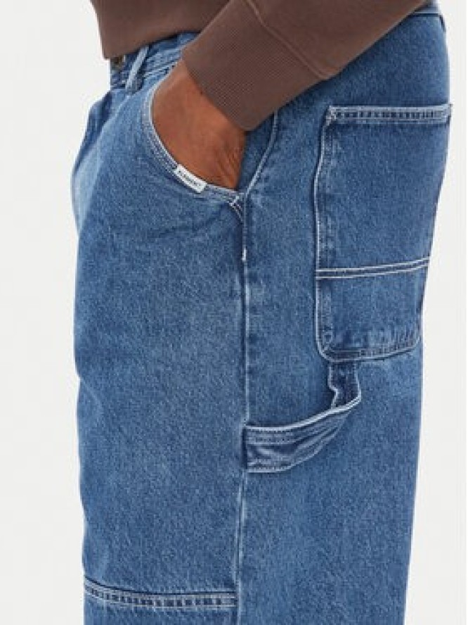 Element Jeansy Carpenter ELYDP00122 Niebieski Relaxed Fit