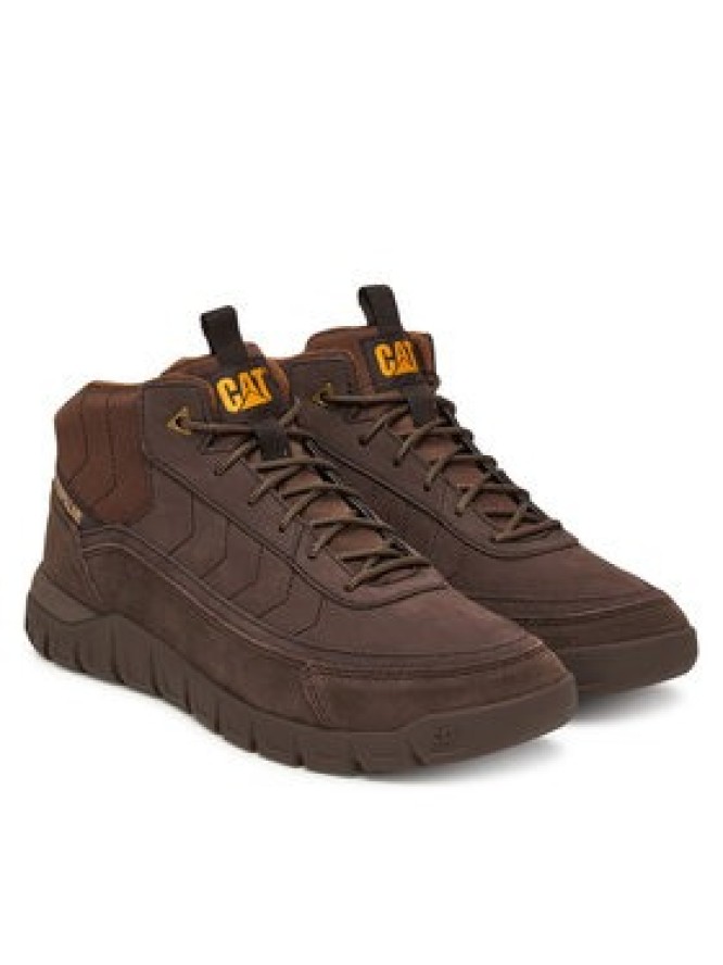 CAT Footwear Sneakersy Versage Mid P726429 Brązowy