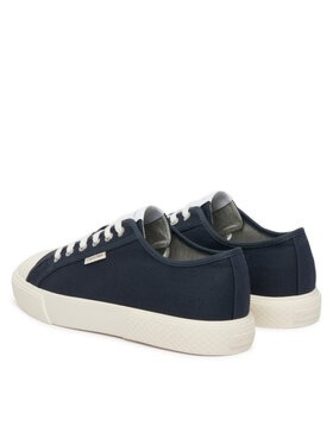 Calvin Klein Trampki Vulc Laceup Cv HM0HM02121 Granatowy