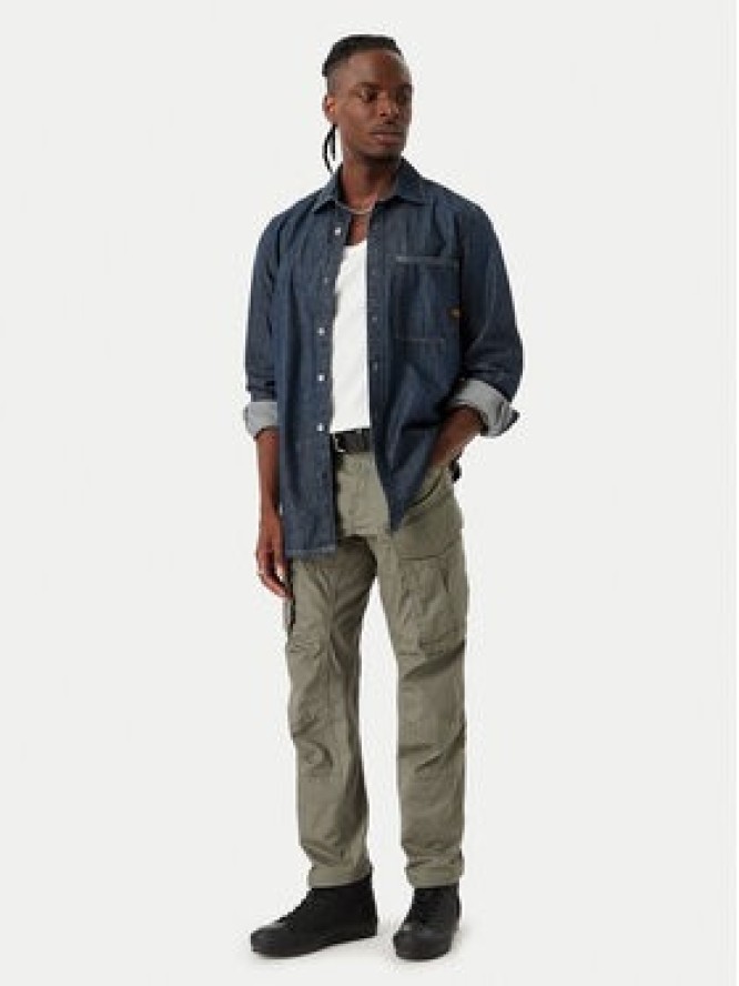 G-Star Raw Spodnie materiałowe Rovic D02190-D387 Zielony Tapered Fit