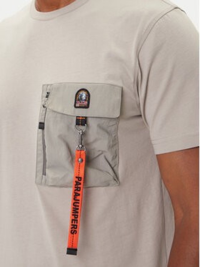 Parajumpers T-Shirt Mojave 25WMPMTSRE07 Beżowy Regular Fit