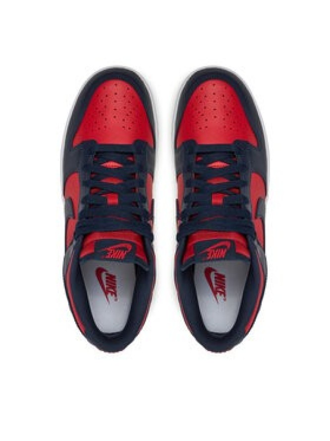 Nike Sneakersy Dunk Low Retro DV0833 601 Czerwony