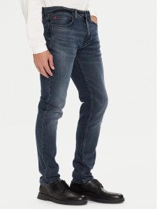 HUGO Jeansy 50547247 Granatowy Extra Slim Fit
