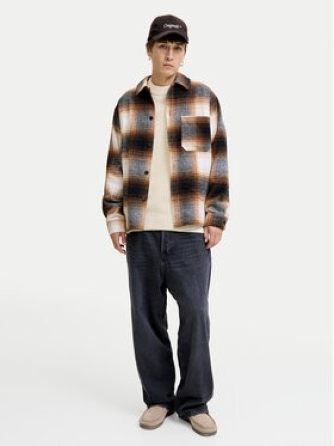 Jack & Jones Sweter Urban 12278942 Écru Relaxed Fit