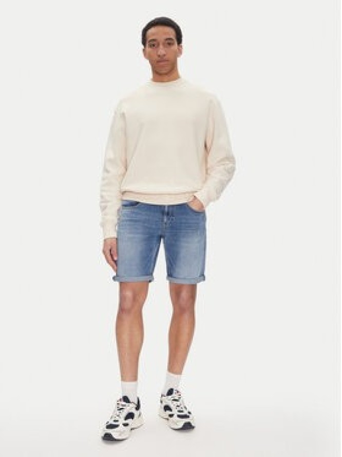 Tommy Jeans Szorty jeansowe Scanton DM0DM20960 Niebieski Slim Fit