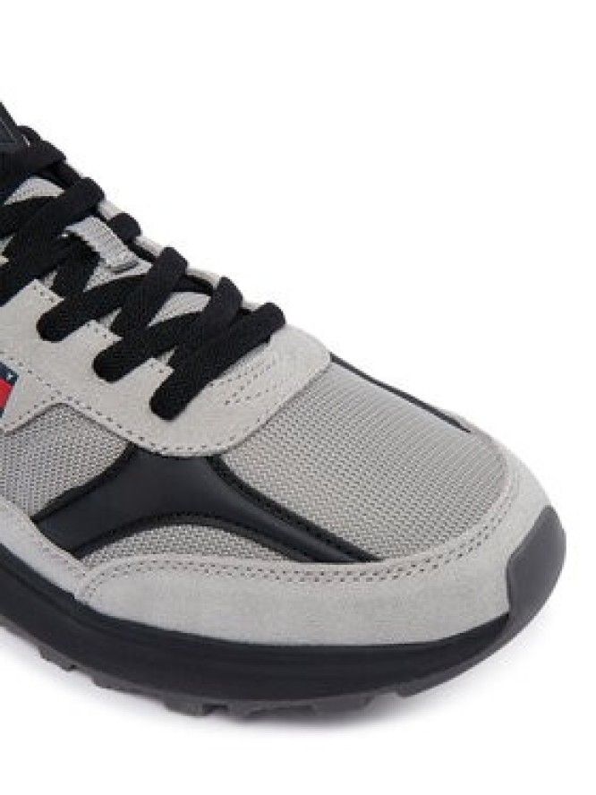 Tommy Jeans Sneakersy Tjm Technical Runner EM0EM01738 Szary