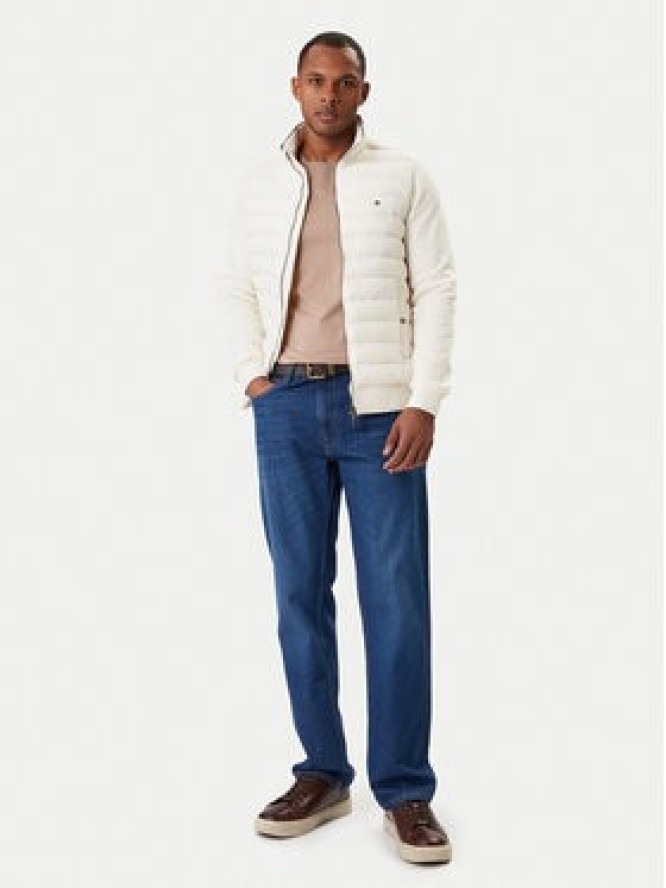 Tommy Hilfiger Kurtka przejściowa Mix Media Ess MW0MW41329 Beżowy Regular Fit