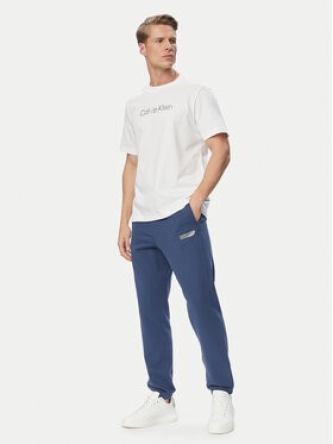 Calvin Klein Spodnie dresowe LV04LG212G Granatowy Regular Fit