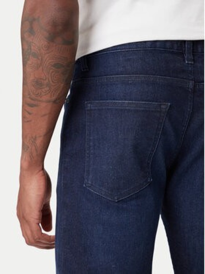 BOSS Jeansy Delaware 50553397 Granatowy Slim Fit