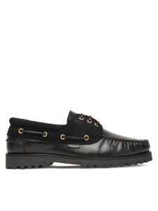 Barbour Mokasyny Deck Boat MFO0795BK51 Czarny