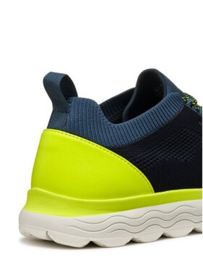 Geox Sneakersy U Spherica U55BYE 0009T C4502 Granatowy