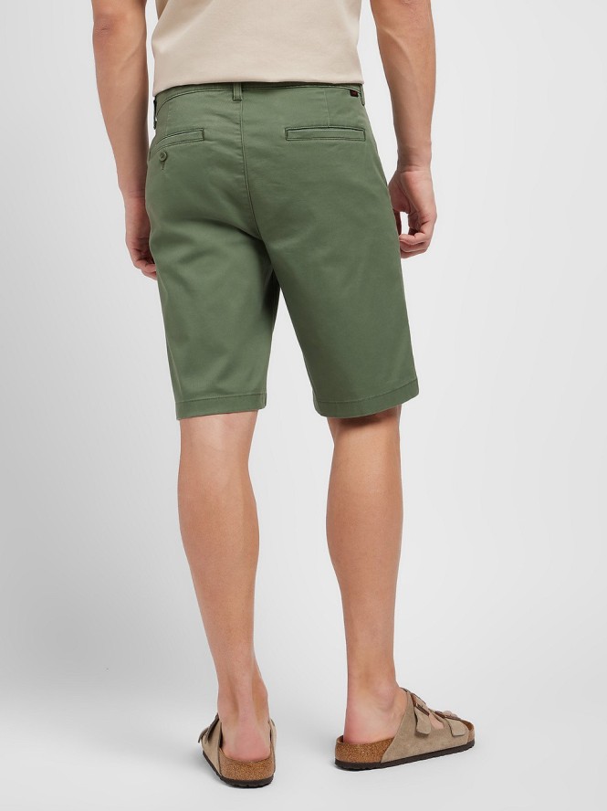 LEE MĘSKIE SZORTY MATERIAŁOWE LEE REGULAR CHINO SHORT OLIVE GROVE 112351272