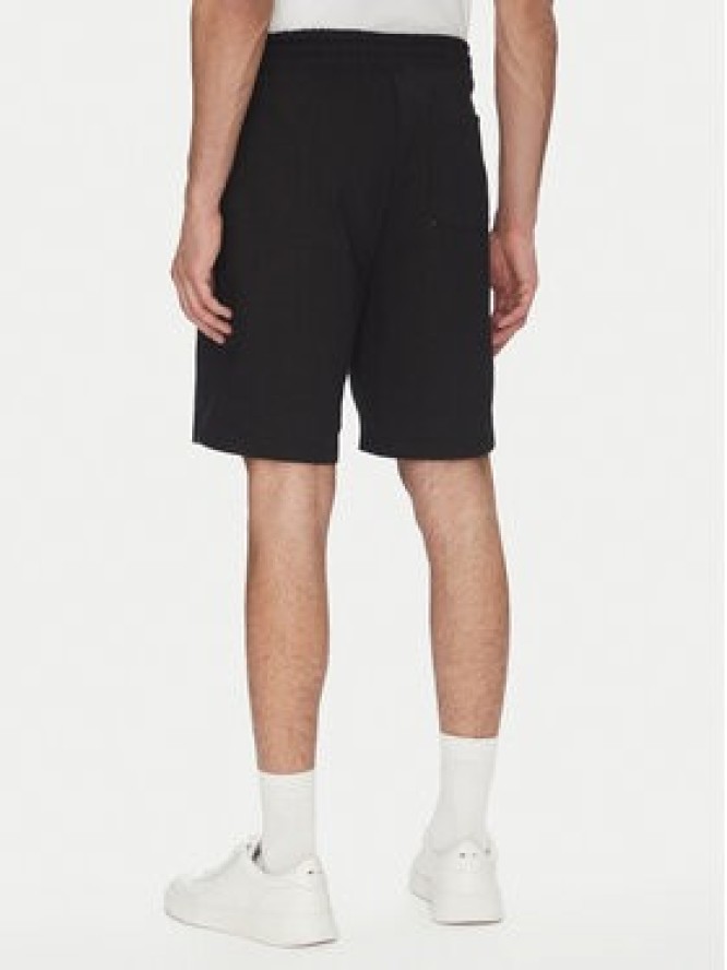 HUGO Szorty sportowe Nasensio 50522364 Czarny Regular Fit