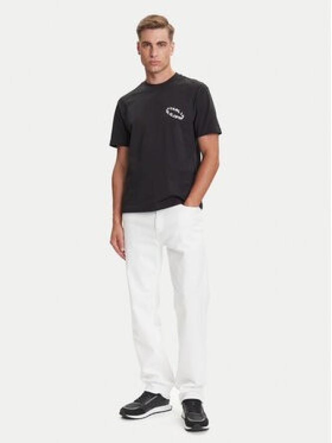 Karl Lagerfeld Jeans T-Shirt A3M17031 Czarny Regular Fit