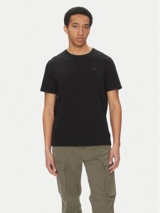 Moose Knuckles T-Shirt Duluth M15MT759 Czarny Regular Fit