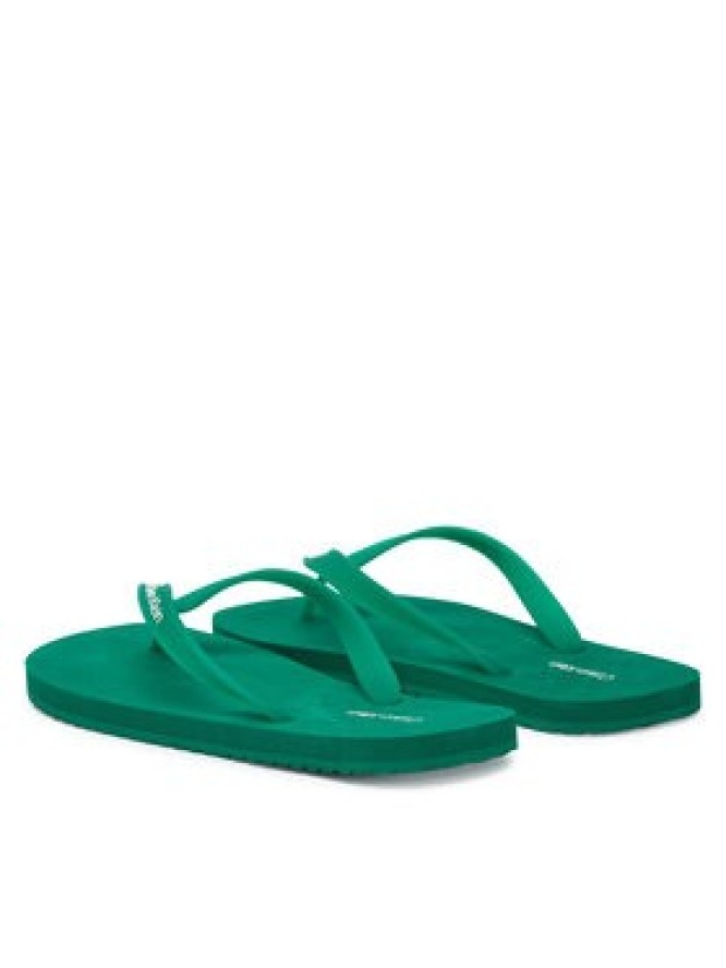 Calvin Klein Japonki Logo Strap HM0HM02105 Zielony