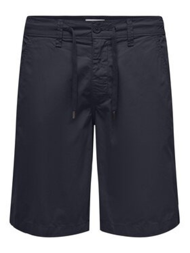 Only & Sons Szorty materiałowe Loc 22029213 Granatowy Regular Fit