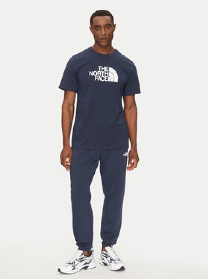 The North Face T-Shirt Easy NF0A8A6C Granatowy Regular Fit