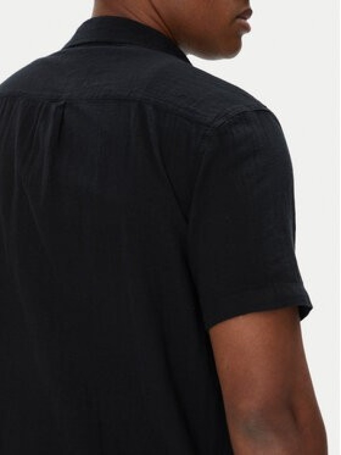 Quiksilver Koszula Time Box EQYWT04622 Czarny Regular Fit