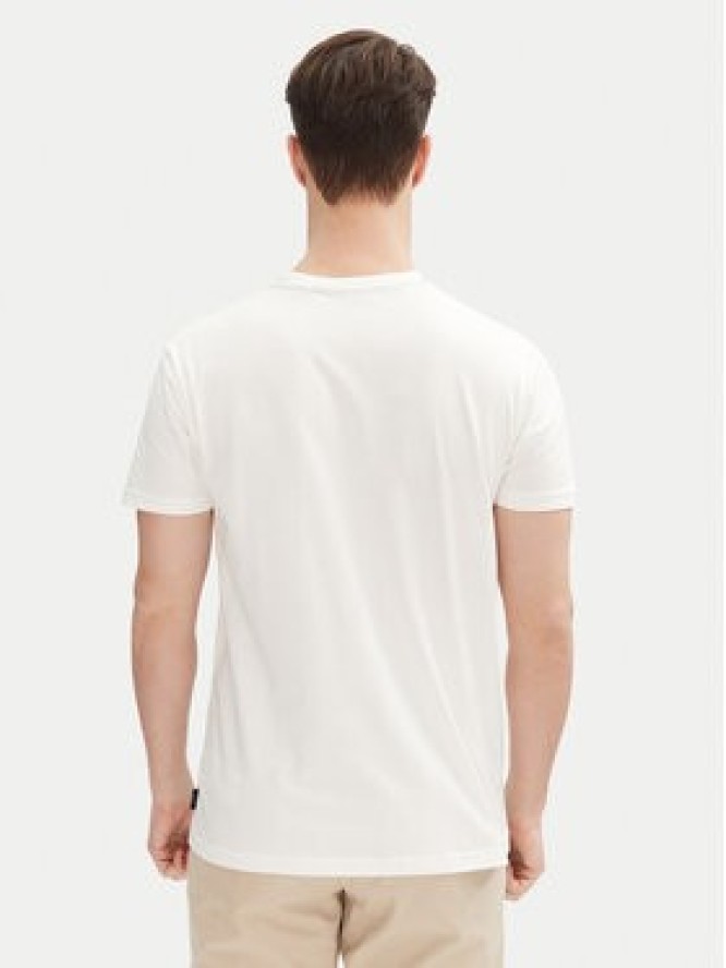 INDICODE T-Shirt Caron 41-051 Granatowy Regular Fit