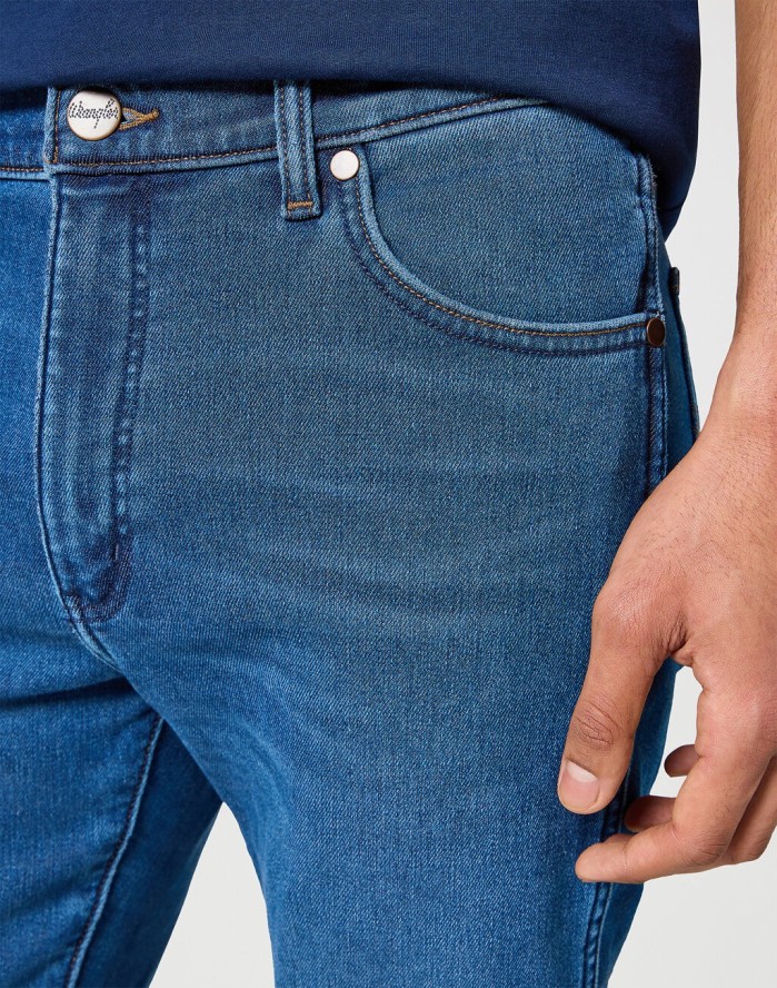 WRANGLER MĘSKIE SPODNIE OCIEPLANE JEANSOWE LARSTON GAVIN 112356819 W18S008806