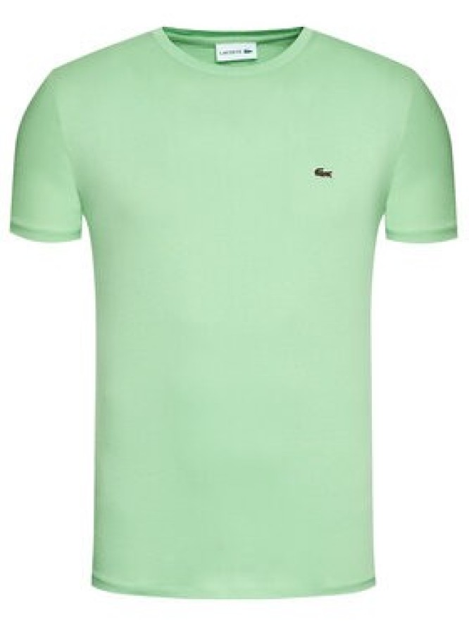 Lacoste T-Shirt TH6709 Zielony Regular Fit