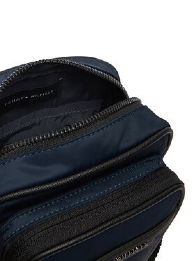 Tommy Hilfiger Saszetka Th Repreve Mini Reporter AM0AM13465 Granatowy