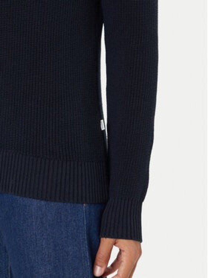 Guess Sweter M4BR30 Z3HM1 Granatowy Regular Fit