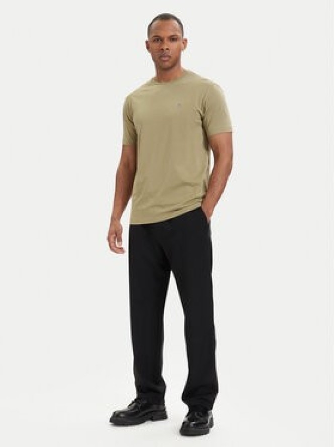 Gant T-Shirt Shield 2003184 Zielony ciemny Regular Fit