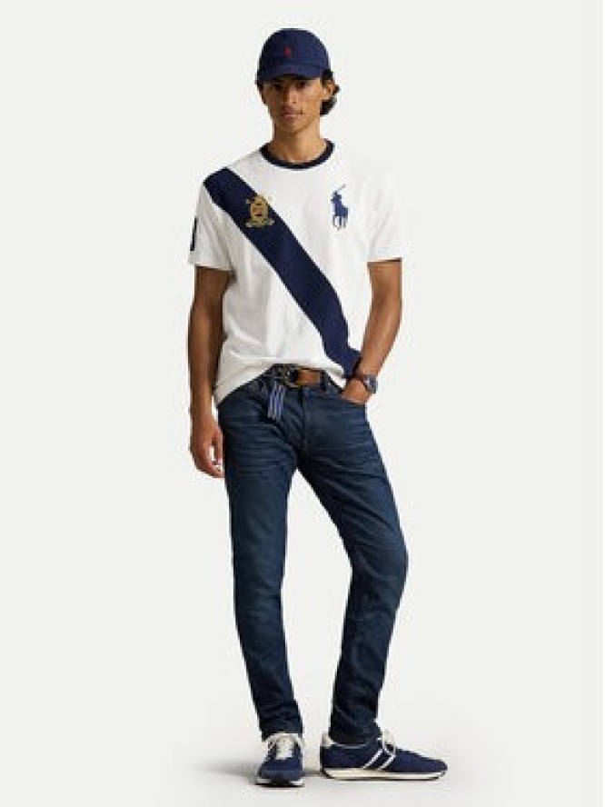 Polo Ralph Lauren T-Shirt 710981767004 Biały Regular Fit