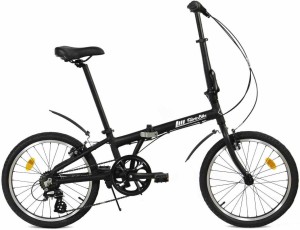 Folding - Rower składany 7V aluminiowy 20 cali Black