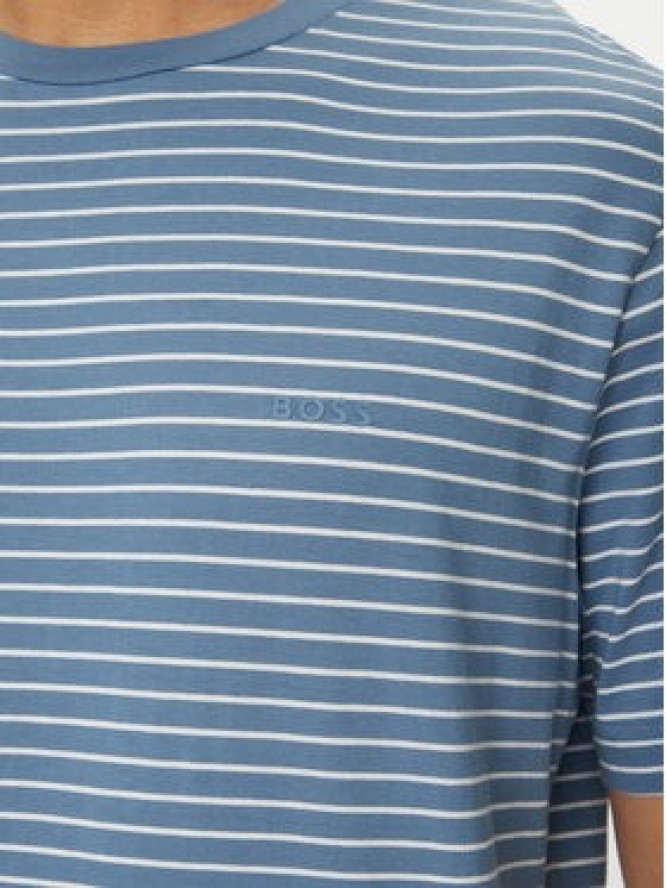 BOSS T-Shirt TalesStripe 50499334 Niebieski Relaxed Fit