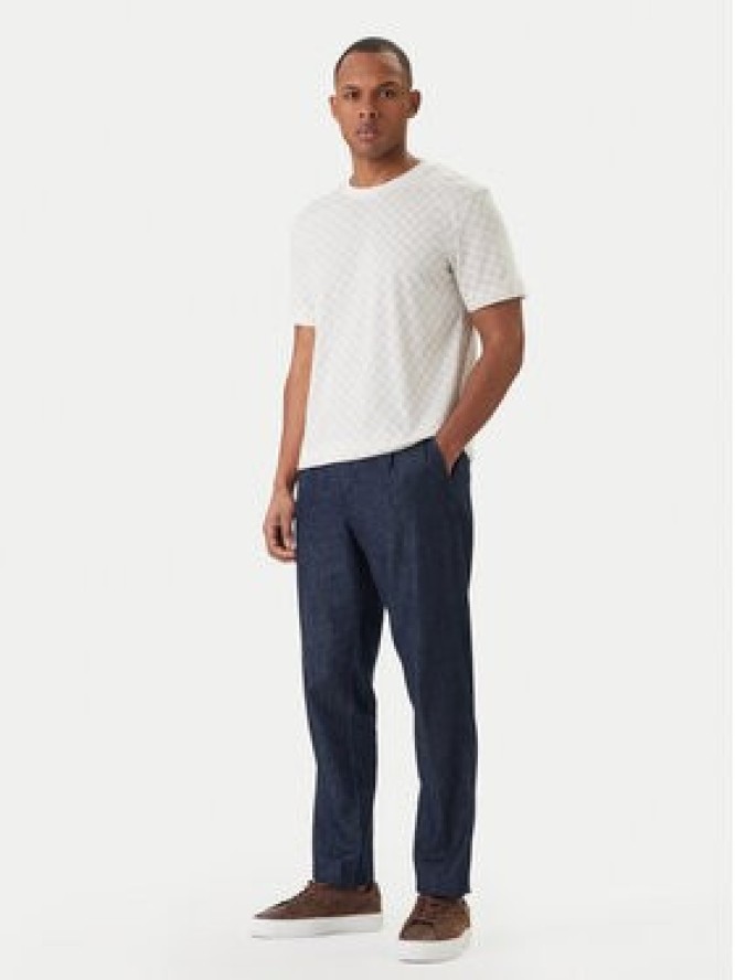 JOOP! T-Shirt Victormanuel 30101945 Écru Regular Fit