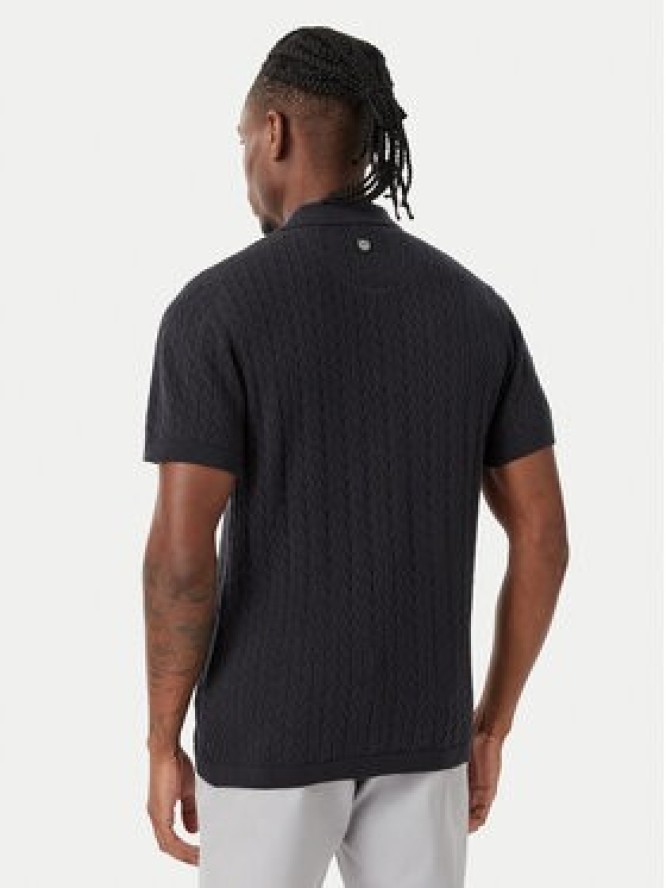 Beverly Hills Polo Club Koszula M7608-HR Granatowy Regular Fit